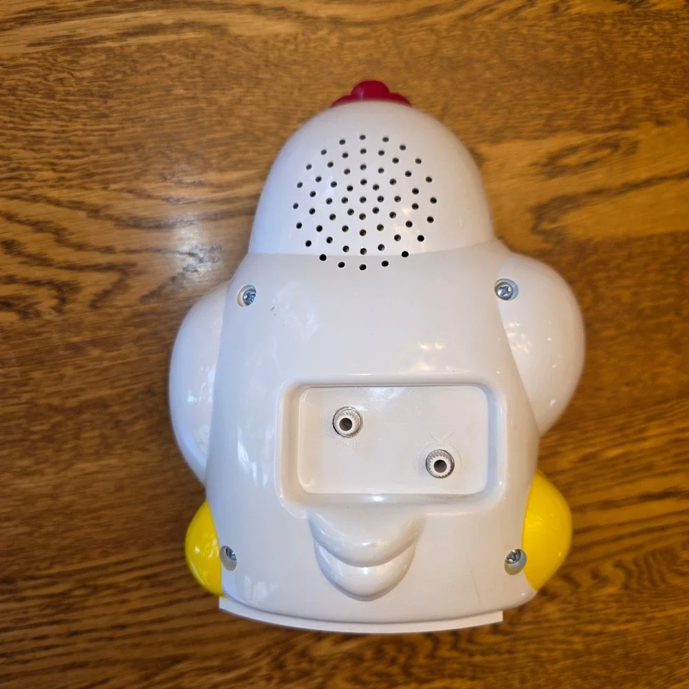 Vintage 90s Paragon Chicken Alarm Clock Glow Eyes Talks Hen Novelty Korea‎ Works